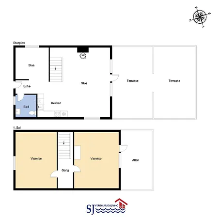 5 Person With Wifi In Vrist Sj463 Ferienhaus *